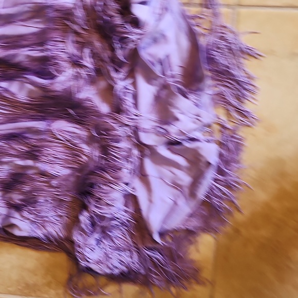 New without tag lavender fringe halter neck romper dress - Picture 2 of 5